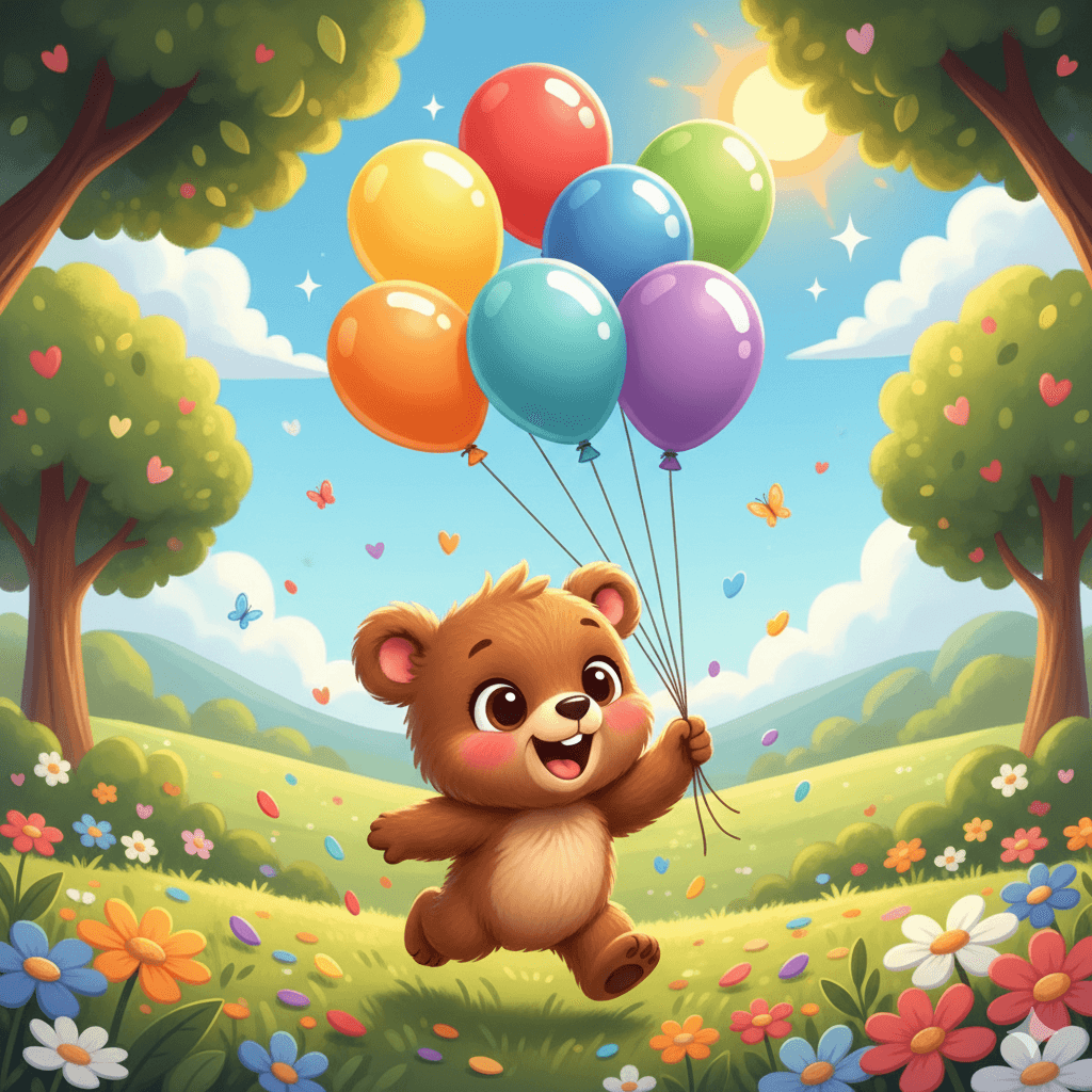Baby Bear’s Balloon Adventure