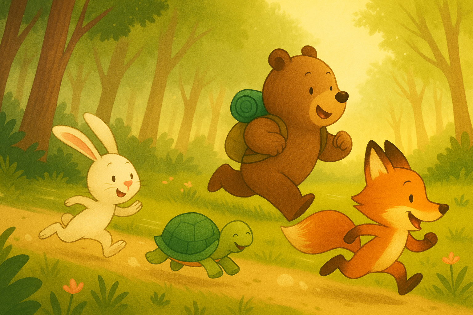 Fox Fast Fox’s Fast Day — Kids Story App